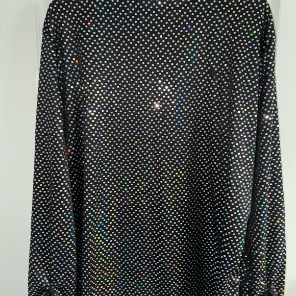 Morph Costumes Disco Dude Metallic Shirt Size XL - Picture 6 of 14